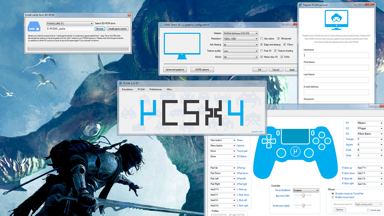 playstation 2 emulator windows